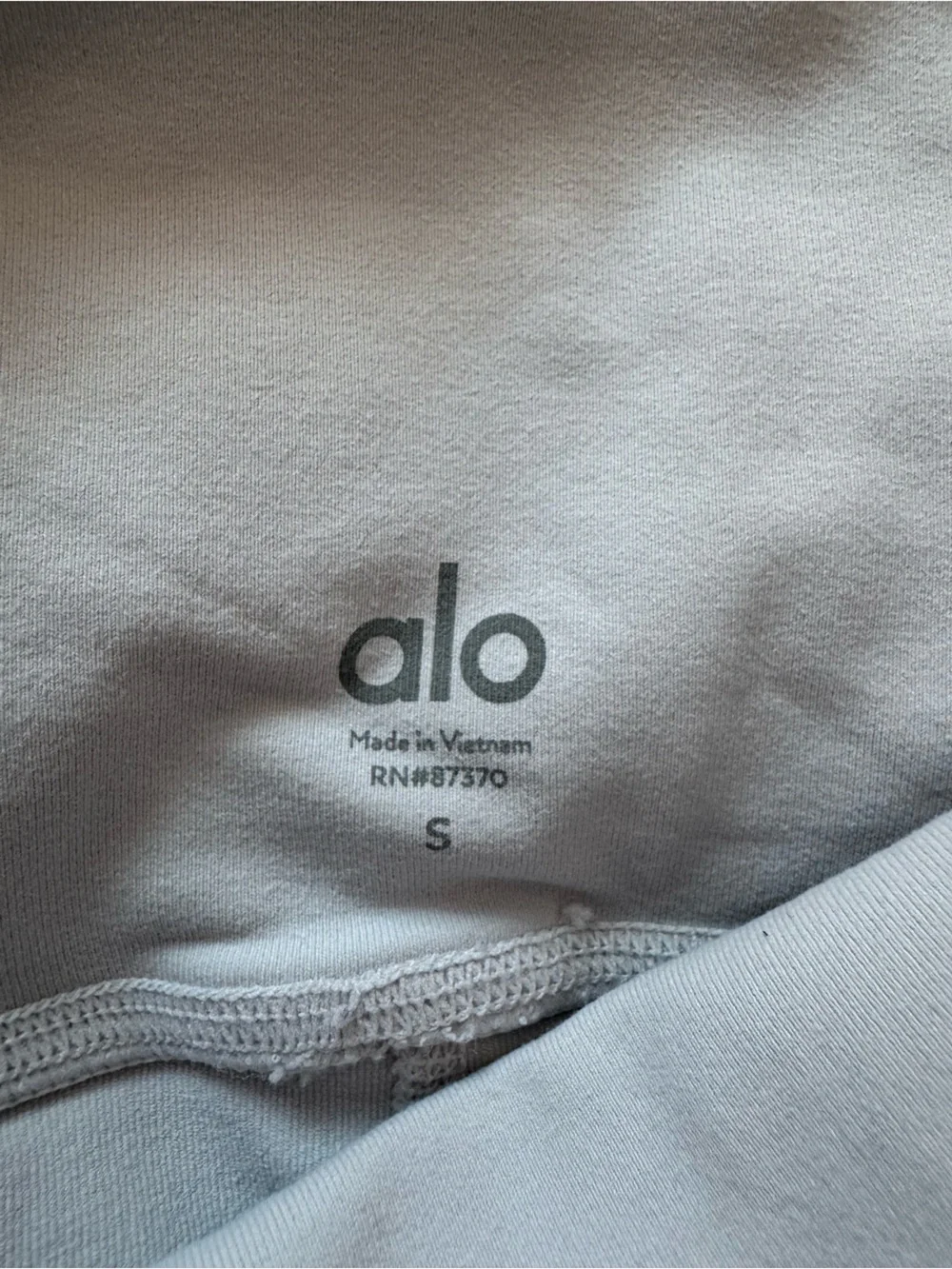 ALO Yoga High Waist Moto Leggings Alloy Gray S
